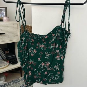 Reformation floral tank